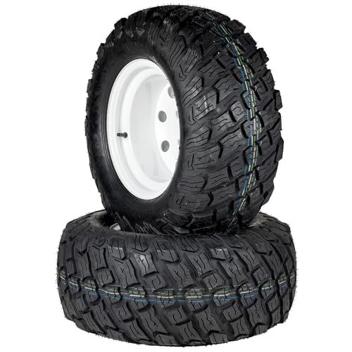 8TEN Wheel and Tire 23x9.5-12 for Lawn Mower Garden Tractor Golf Cart Turf Equipment 2 Pack