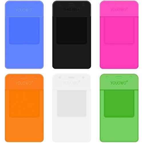 Youowo YO-6PP-C6P01 Pocket Protectors Youowo 6 Pack Heavy Duty Pocket Protector Clear thumb #1