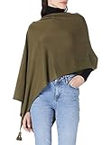 poncho und capes stricken Marke: comma comma Damen 601.10.103.25.270.2101134 Poncho, 7868, OneSize