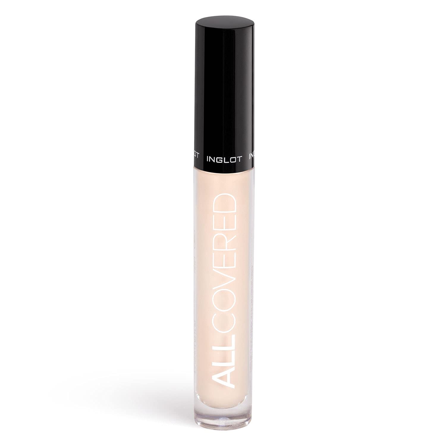 Inglot All Covered Under Eye Concealer, diseñado para la piel sensible bajo los ojos, fórmula impermeable y sedosa, 4,2 ml: 101