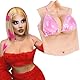SUAFAXNG Halbkörper Silikon Brüste Falsche Brüste B-H Cup Silikon Brüste Crossdresser Fake Brüste für Transgender Drag Queen