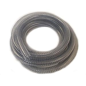 HeRo24 PVC spiraalslang zuigslang druk & transportslang 25 mm / 10 m Transparant