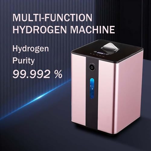 Maszyna do inhalacji wodoru, 99,99% generator H2 o wysokiej czystości, przenośny jonizator wody 150 ml/min, do domu i podróży, technologia PEM