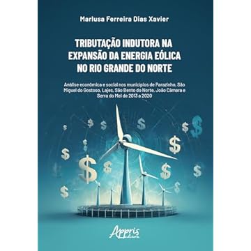 Capa do livro Tributação Indutora na Expansão da Energia Eólica no Rio Grande do Norte