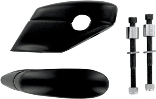 Baron Custom Accessories Black Liner Pullback Risers for Yamaha Stratoliner and Roadliner Models