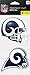 Wincraft Kansas City Chiefs 2er Set gestanzten Abziehbilder st. Louis Rams