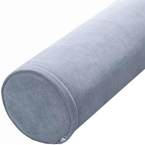 Memory Foam Cervical Roll Pillow - Round Neck Bolster for Sleeping, Head, Neck, Back, Legs & Yoga