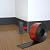 COUKIU Self Adhesive Baseboard Corner Blocks, 4inch(Width)3 Inner + 3 Outer Corners-Connector Between The Wall Base Cove Base Rubber Moulding Trim, Perfect Match for Our S100 Baseboard(Black)
