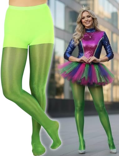 Image of ToBeInStyle Women's Shine & Shimmer Metallic Pantyhose Opaque Lurex Tights