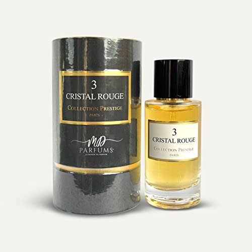 MDPARFUMS Eau de Parfum 100 ml made in France I CRISTAL Rouge...