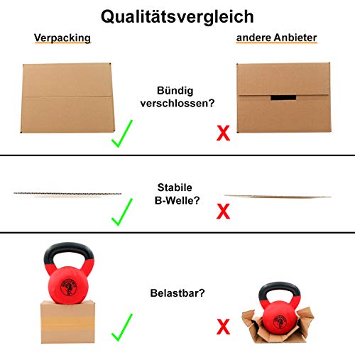 25 vouwdozen 320x250x120mm bruin KK 50 1 golvend rechthoekige verzenddozen | DHL pakje M | DPD S | GLS S | H S pakket… - Afbeelding 6