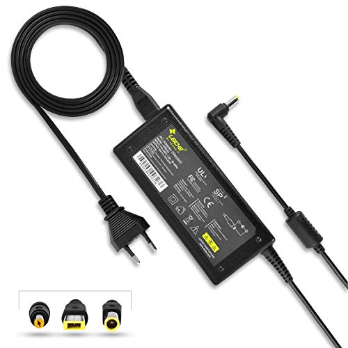 LEICKE Fuente de Alimentación Universal 19V - 20V 2,25A 2,37A 3,25A 3,42A 45W 65W para Computadora Lenovo Thinkpad Cargador de portátil Adaptador AC para Acer ASUS Toshiba Medion HifiBerry AMP2