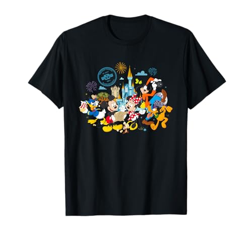 Walt Disney World 50th Anniversary Mickey and Friends Camiseta