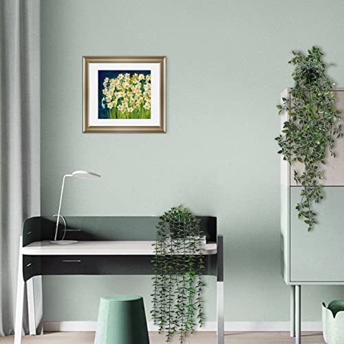 Artificial Hanging Plants 2 Pack Fake Potted Plants for Wall Home Room Office Indoor Decor (2 Pcs)