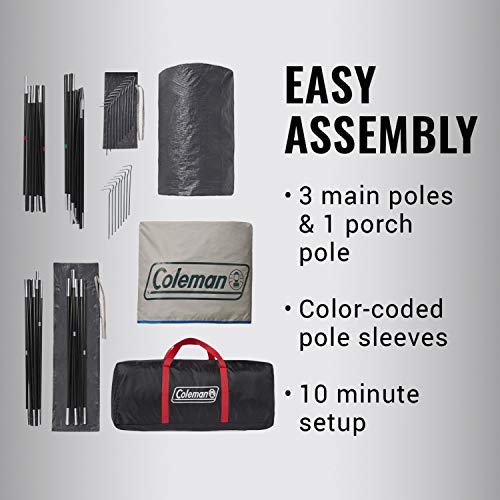 Coleman 2000035609 Cabin Camping Tent With Screened Porch thumb #5