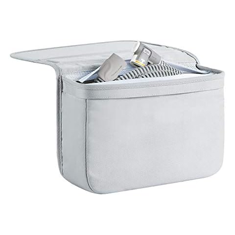 iGuerburn CPAP Storage Bedside for CPAP Supplies, CPAP Bedside Organizer for CPAP & BiPAP Accessories - Keeping Pets from Attacking Tubes Cover