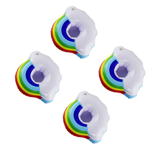 Porte boissons flottants gonflables PVC Milisten support de tasse piscine