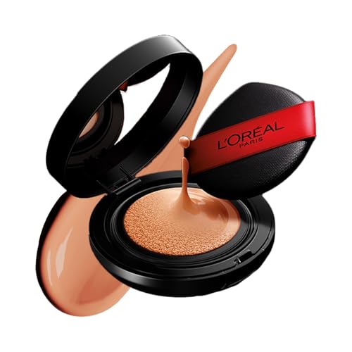 Image of L'Oreal Paris Infallible Cushion Foundation, 24Hr Full Coverage, Glass-skin finish, No Oxidation, Shade 300, 11g