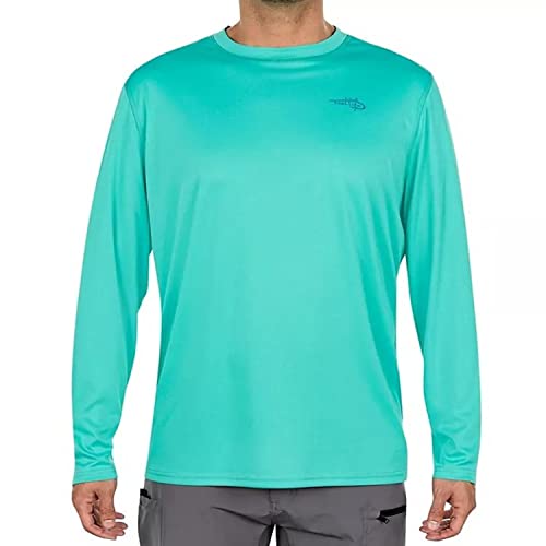 Reel Life Men's Sun Defender Long Sleeve UV Tee, Arcadia (as1, Alpha, xx_l, Regular, Regular)2