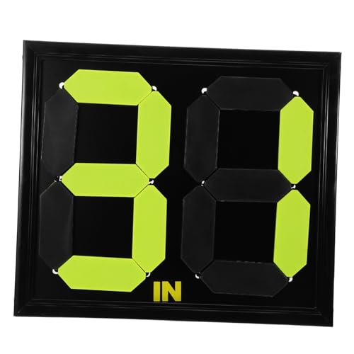 BRIGHTFUFU Fluorescent Soccer Substitution Board Plastic Football Counters for Foosball Table Accessories