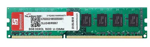 Simmtronics 8GB DDR3L Ram for Desktop 1600 Mhz (B09C4RQ4RD) Amazon Price History, Amazon Price Tracker