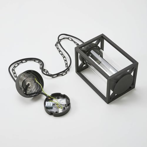 Lucande Lampada A Sospensione Da Esterno Ferda, 25 Cm, Antracite, IP44 - 8