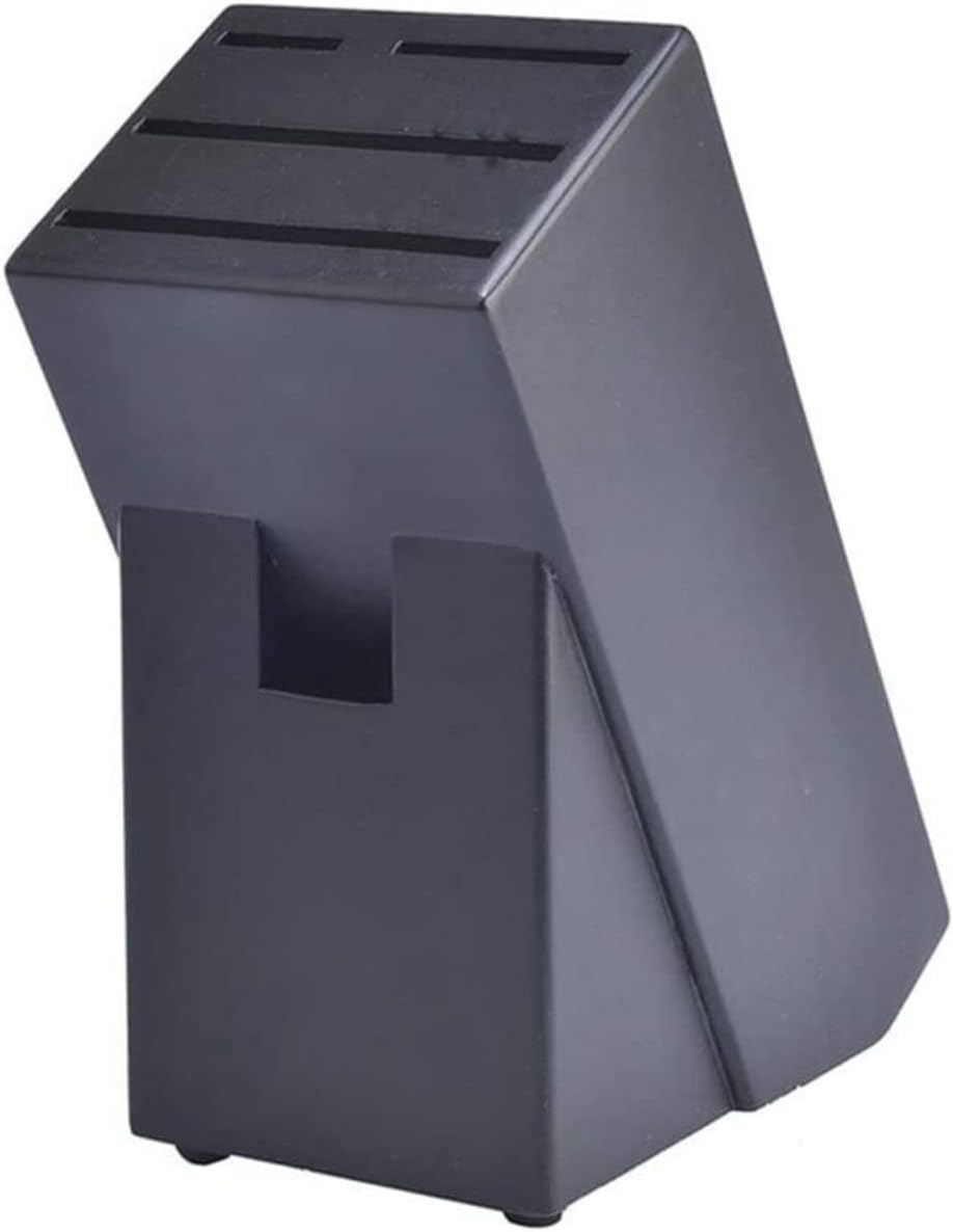 Knife Block Rubber Wood Knife Block Universal Matte Empty