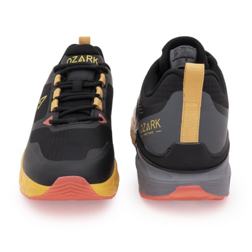 Image of Ozark Trail Running Shoes for Men in Black & Blue | Low-Cut Outdoor