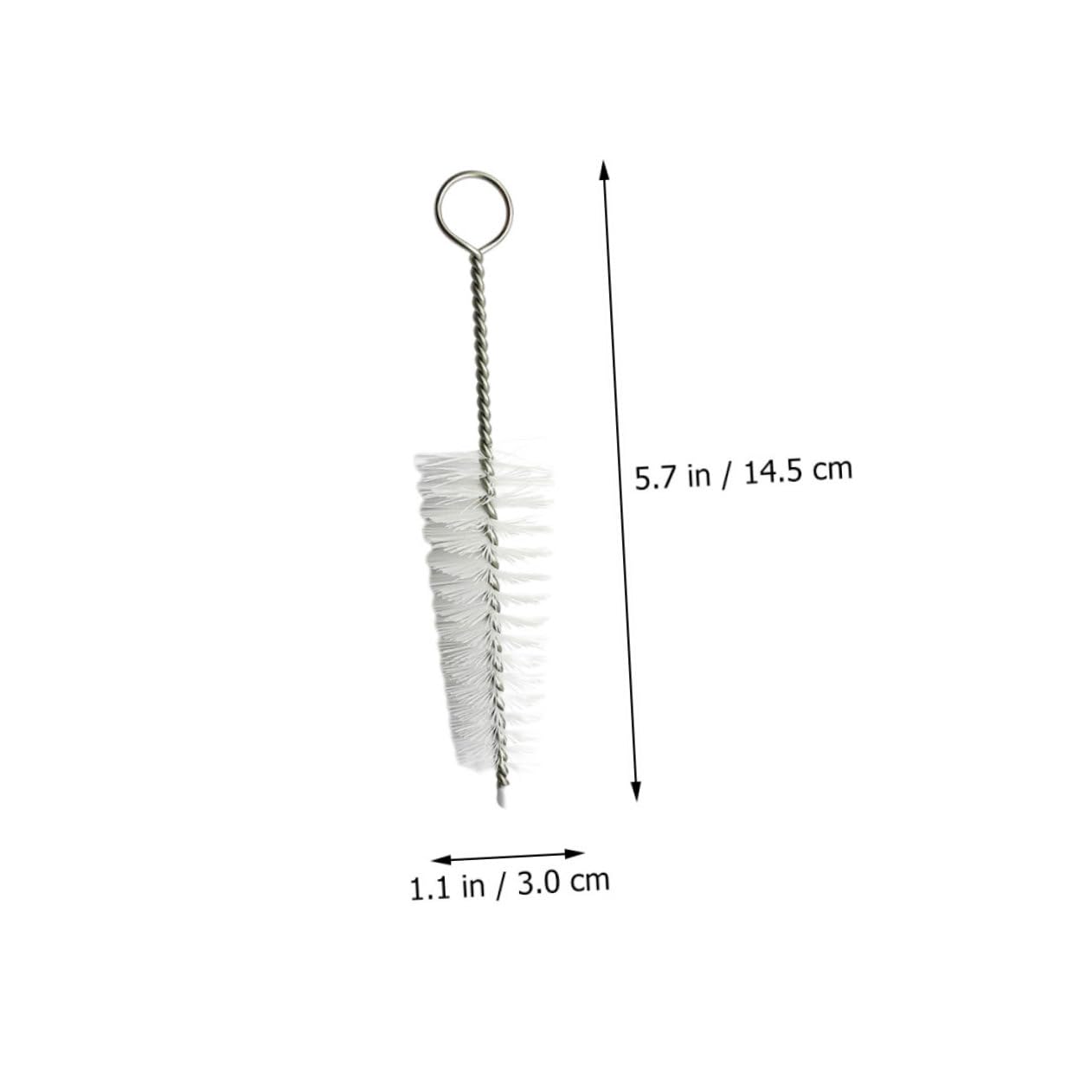 Gatuida 2pcs Saxophone Cleaning Brush Set Nylon Sax Sound Hole Brush for Saxophone Supply