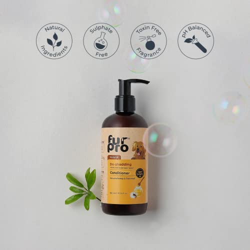 Image of Natural Dog Conditioner - Manuka Honey & Oatmeal | Controls Hairfall, Soothes Itchiness & Inflammation | Hydrates, Softens & Adds Shine | for All Breeds - 300ml