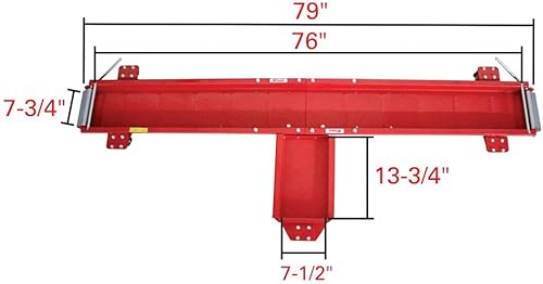 Miniatura 2 de Extreme Max 5001.5077 - Dolly para motocicleta, 1250 libras.