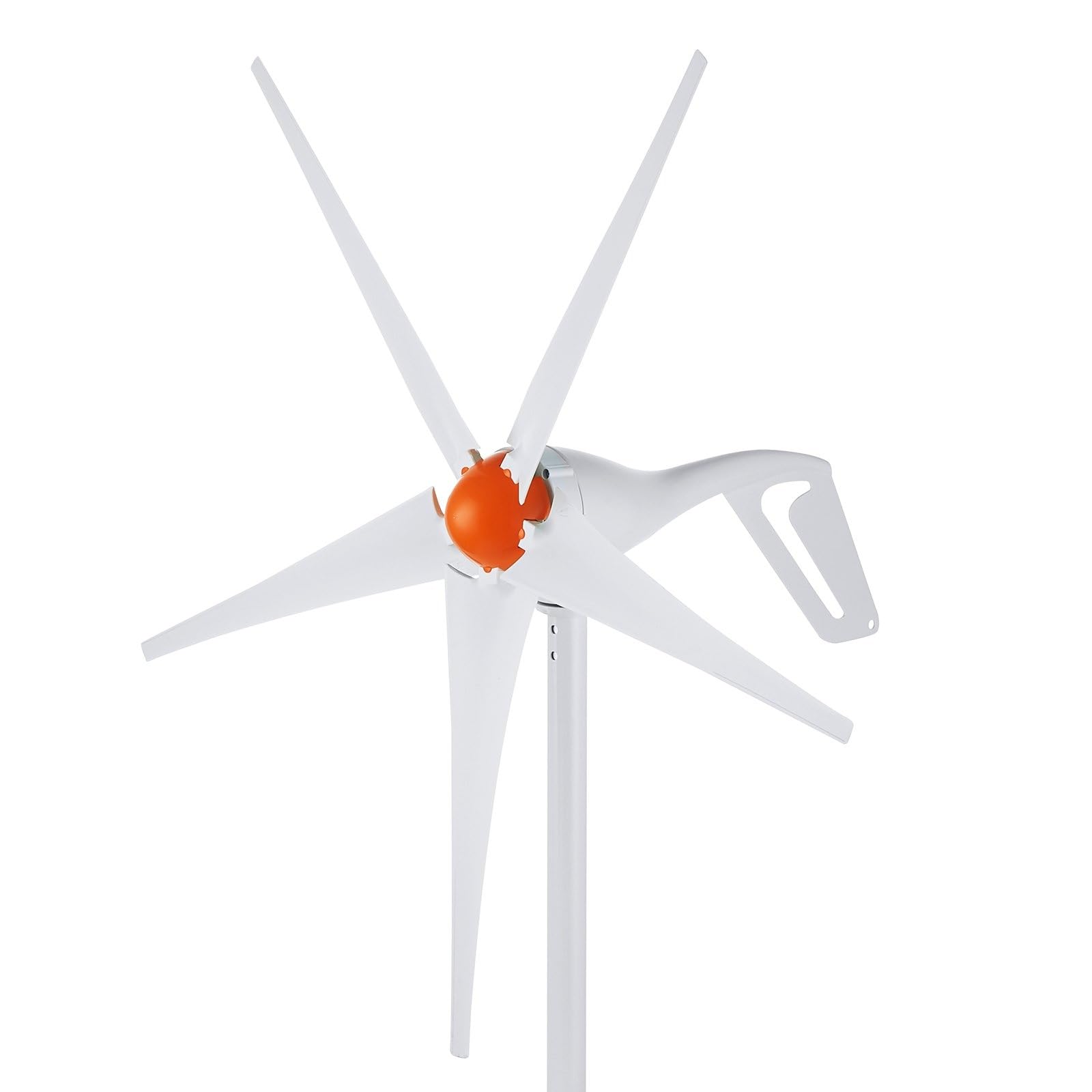 Generator turbiny wiatrowej 500 W z kontrolerem MPPT, 5 łopatek, regulowany kierunek wiatru dla energii poza siecią, idealny do domu, gospodarstwa, kampera, systemu zasilania łodzi