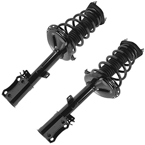 Image of TRQ Front and Rear Strut & Coil Spring Assembly Set Driver & Passenger Sides Compatible with 04-06 Lexus RX330 07 RX350 04-07 Toyota Highlander