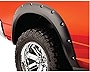 Bushwacker Pocket/Rivet Style Rear Fender Flares | 2-Piece Set, Black, Smooth Finish | 50038-02 | Fits 2009-2018 Dodge Ram 1500, 11-22 Ram 2500/3500; 19-22 Ram 1500 Classic (Excludes Dually & Rebel)