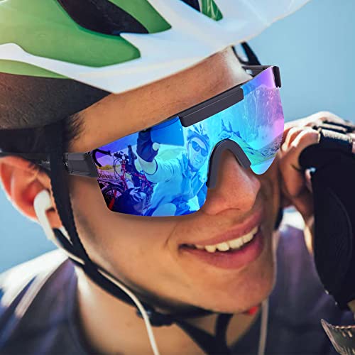 Summerlight Polarized Cycling Baseball Sunglasses, Wrap Around Sports Uv400 Protection Running Golf Goggles Men Women #TOP1