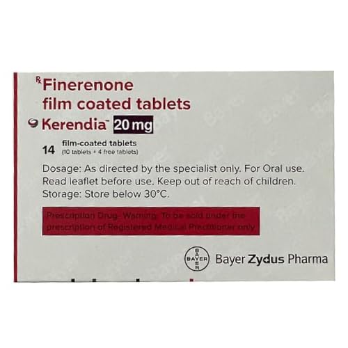 Image of Kerendia 20mg - Strip of 14 Tablets