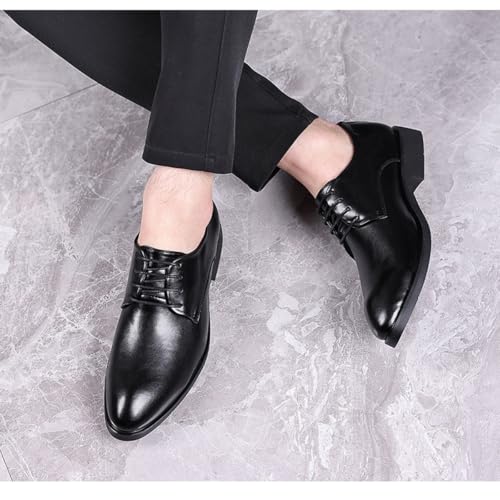 Men's Dress Shoes Classic Oxfords Comfortable Formal Business Lace Up Derby Shoes for Men3