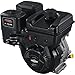 Briggs & Stratton 1450 Series Horizontal OHV Engine - 306cc, 1in. x 2.765in. Shaft, Model# 19N132-0055-F1,Black