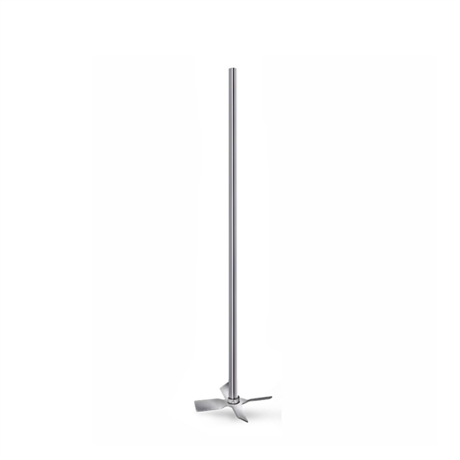 Agitatore a elica SUS 304 Tipo a croce Pala di agitazione Lunghezza albero di agitazione 300 mm Diametro di agitazione 70 mm for agitazione ad alta velocità 1 EA
