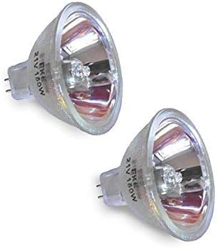EKE - Bombilla MR16 GX5.3 de 21 V y 150 W (paquete de 2)