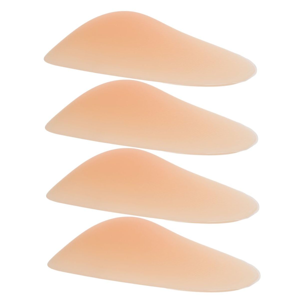 SUPVOX Ginocchiere in Silicone Protezione da Cadute e Supporto Completo per Ginocchio 4 Pezzi per Pattinaggio per Principianti e Unisex