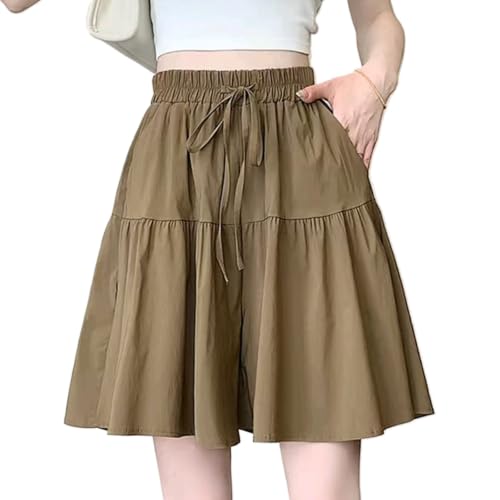 Pantalones cortos estirables ligeros para mujer perfectos para sus vacaciones de verano diario
