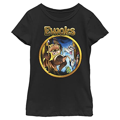 T-shirt Star Wars Wicket fille fini les vêtements fades en XL