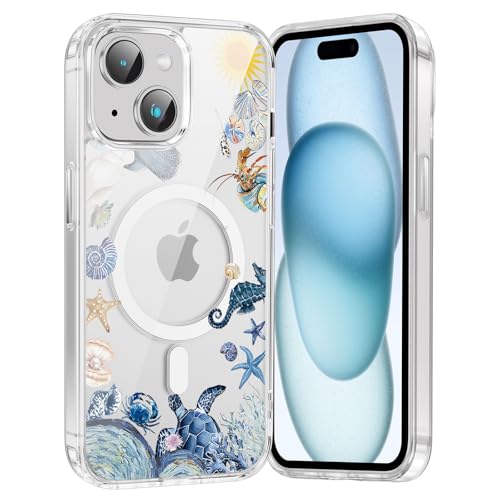 Coque iPhone 15 esthétique océan pour sublimer vos vacances et vos sorties à la plage