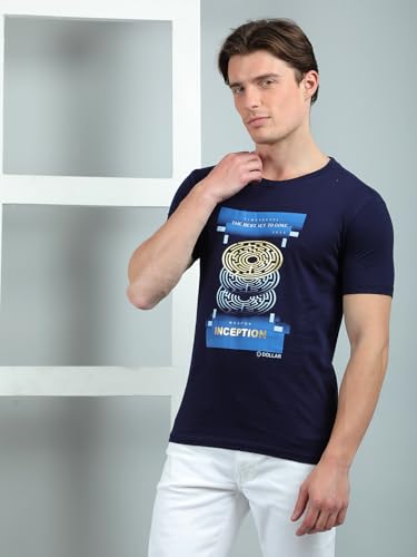 Image of Dollar Pack of 1 Cotton Printed Men Tshirt