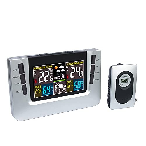 H116G USB Wireless multifunctionele weersvoorspellingsklok elektronische thermometer vochtigheidsmeter - Image 4