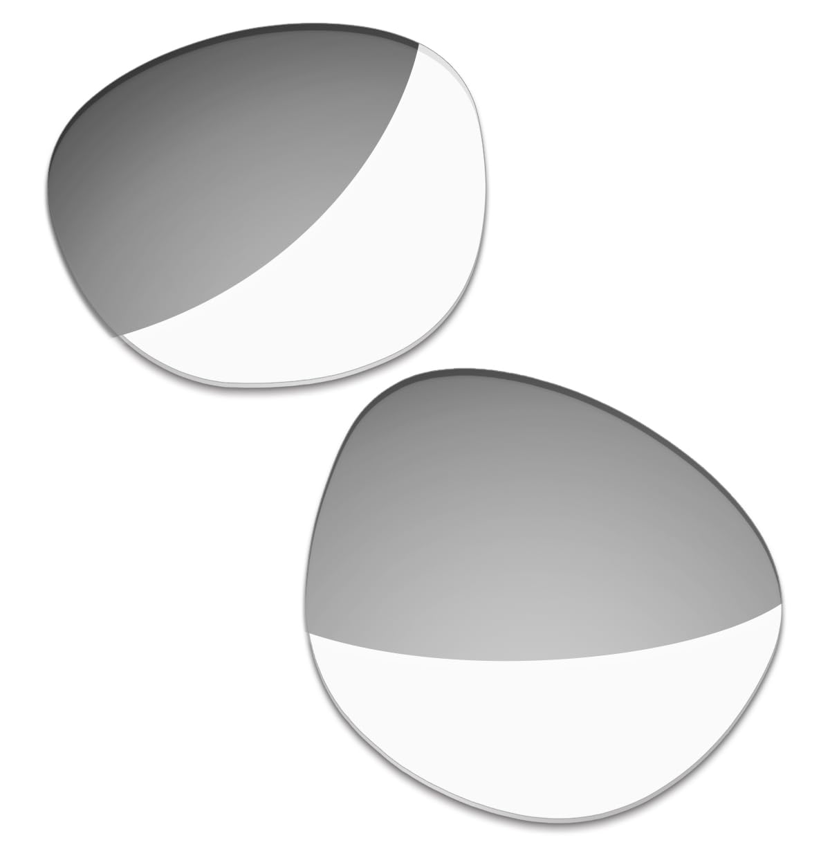 Lentes de repuesto polarizadas de 1,5 mm para gafas de sol Ray-Ban Stories Round RW4003 de 48 mm, antiarañazos