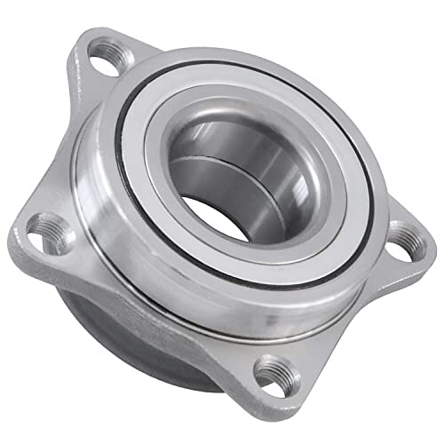 Image of Detroit Axle - Front 2pc Wheel Bearing Hubs for 94-03 Mitsubishi Galant, 2 Wheel Bearing & Hubs Assembly 1994 1995 1996 1997 1998 1999 2000 2001 2002 2003 Replacement