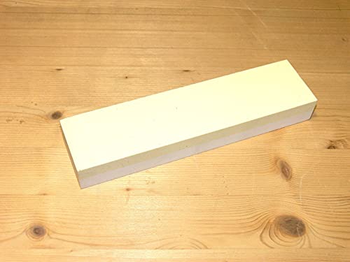 Zische Abziehstein, Edelkorund, 200 x 50 x 25 mm, FEPA Körnung 400/220 (JIS 1000/220), Schleifstein