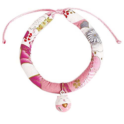 MinniLove 猫 犬 ペット用首輪 中小型ペット 装飾首輪 かわいい 調節可能 快適 耐久性 おしゃれ 中小型猫犬使用